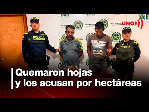 Por quemar hojas tachan a dos campesinos de incendiarios en Tolima | Noticias UNO