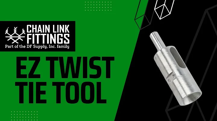 EZ Twist Tool: How to Securely Fasten Your Fence Ties | Chain Link Fittings