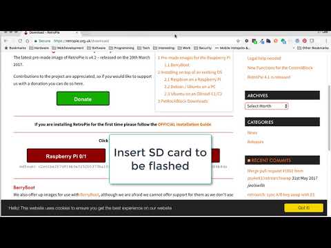 Preparing your SD