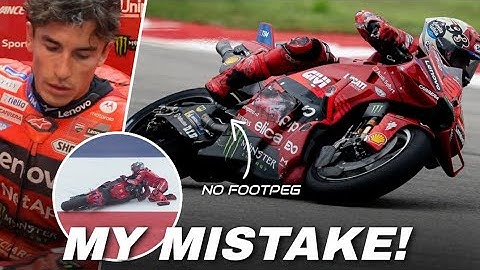 REVEALED!!! Marc Márquez Explains His Mistake after Crash in AmericasGP Race #marcmarquez #marquez