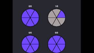 Teaching fractions with Codea