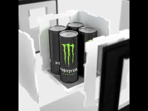 DIY mini refrigerator 3D-animation