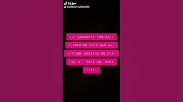 FREE COLD WAR MODDED LOBBIES FREE XP FREE CAMOS FREE WORKING 2021