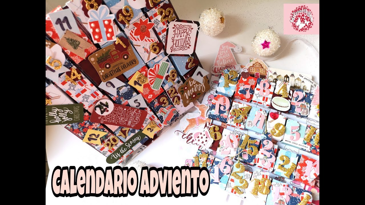 Calendarios Adviento fáciles. Scrap/Manualidades/Diy manualidades de animales