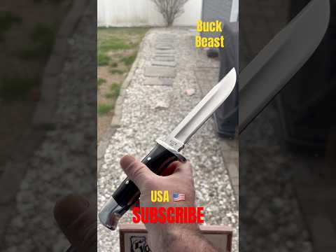 Buck 124 BEAST ???????? Never gets old - pre date code BUCK!     