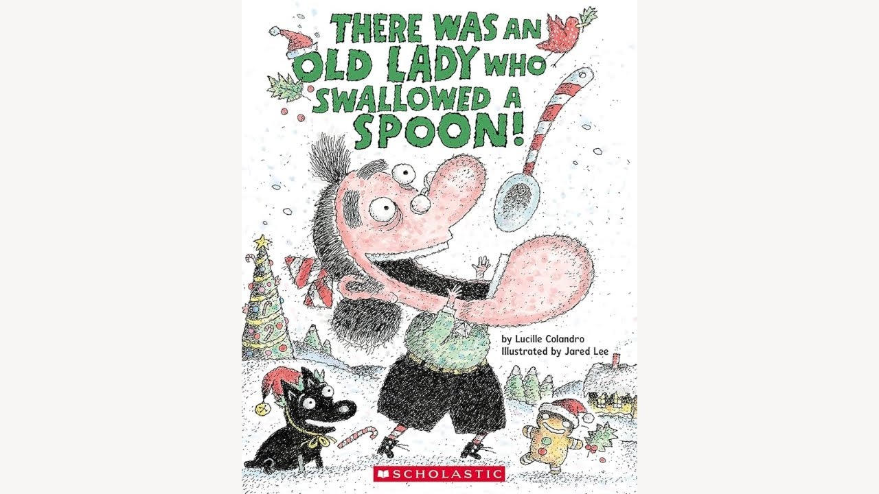 There Was An Old Lady Who Swallowed A Spoon Book | Read Aloud