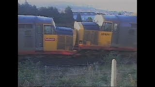 TSW Today news item 26 November 1987 - Class 37 accident - Plymouth Resimi