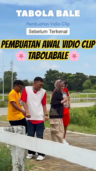 (dibalik layar) VIDIO KLIP LAGU *TABOLABALE* SBELUM TRENDING #shortvideo  #dance #trendingshorts