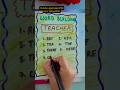 Word Building Activities #english #trending #wordoftheday #activity #practice #ytshortsindia #art