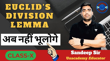 Euclid’s Division Lemma Explained | Class 10 Maths #realnumbers #euclid