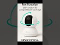EZVIZ CP1 Pro – Kompakte 360° WLAN-Kamera mit 4MP &amp; Farbnachtsicht