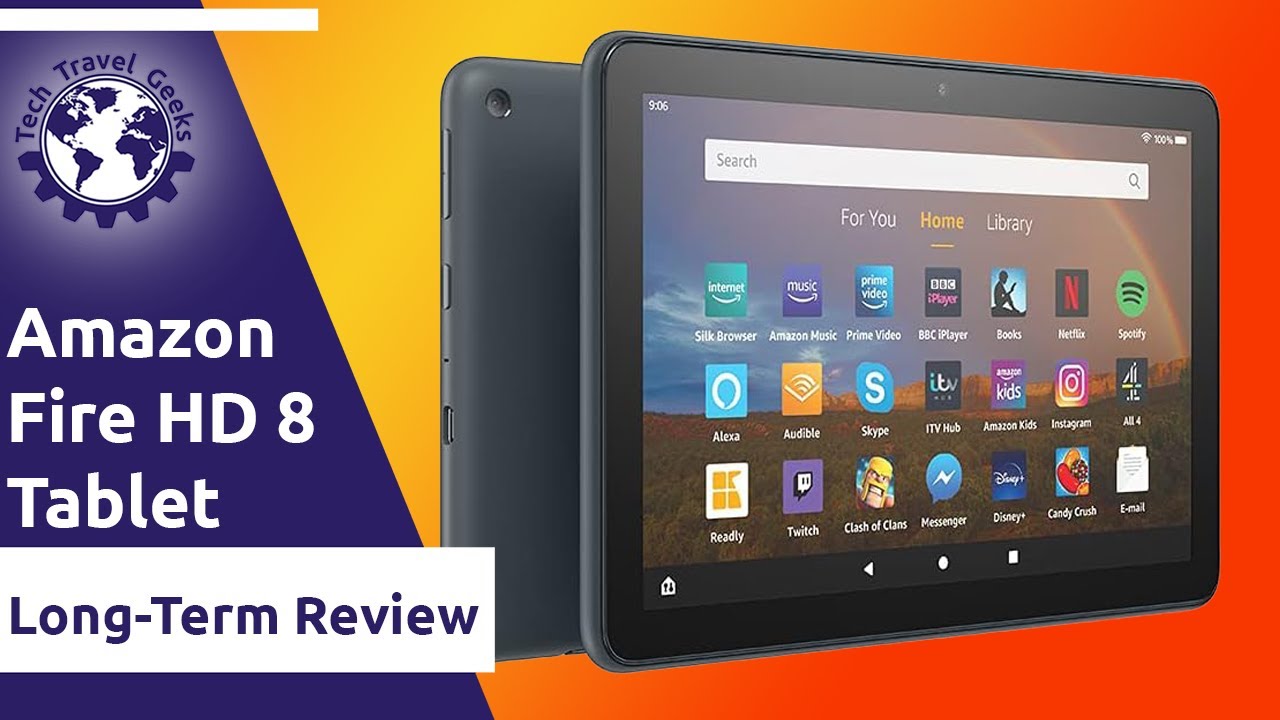 Fire HD 8 Plus (2022) review: a fine tablet if you're subscribed to  Prime - The Verge