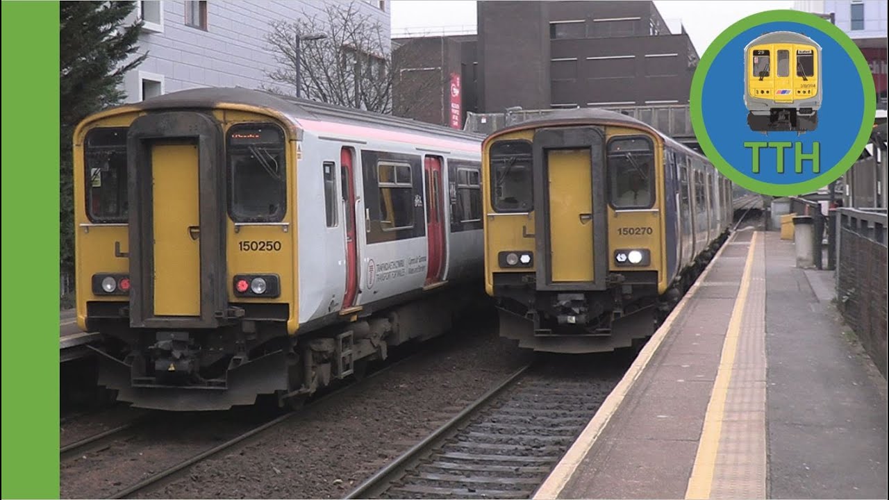 Trenau yn Y Waun Ddyfal Trains at Cathays YouTube