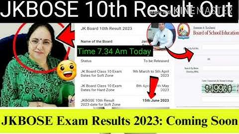 😘LATEST UPDATE FOR CLASS 10TH FINALLY ANNOUNCE THE TIME FOR JkBose OFFICIAL#jkbose   #10classresult