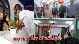 My first day of college||shoolini institute||Maja aa gya