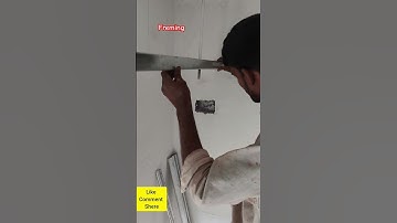 gypsum falsiling freming daining room #false ceiling freming #shortvideo #shorts