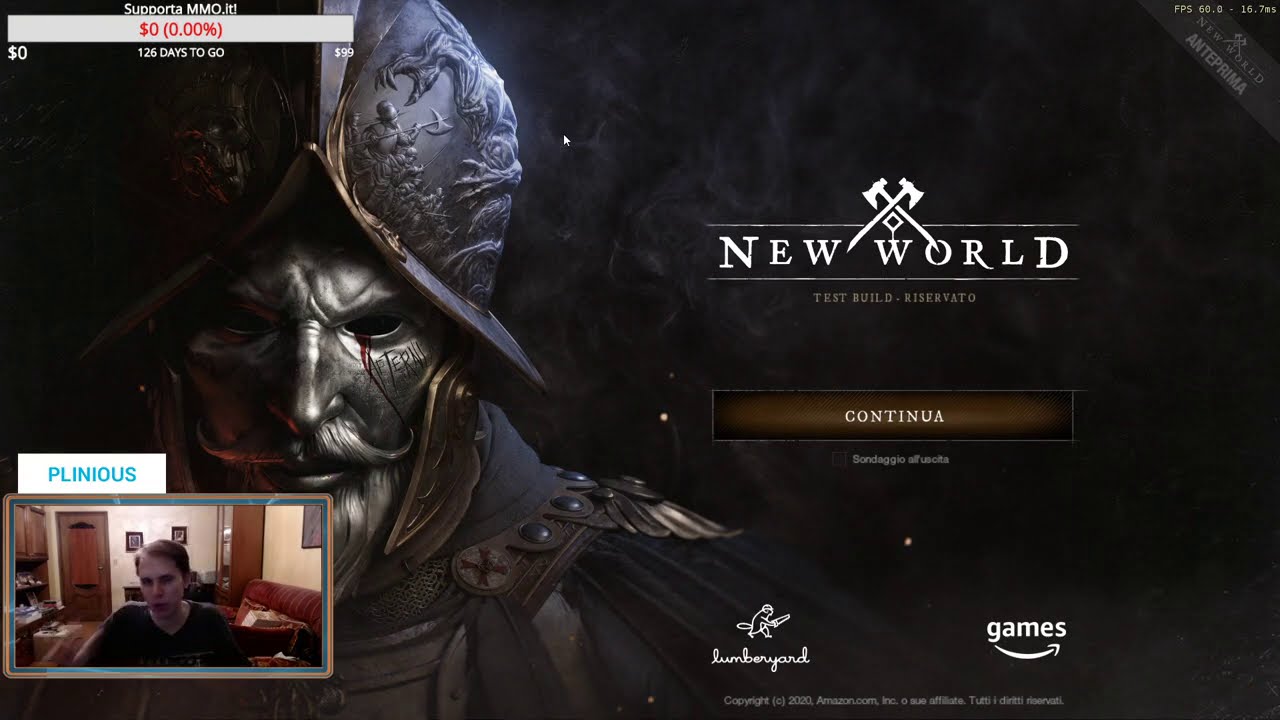 New World Gameplay Ita Streaming Anteprima 2 Con Plinious 2 Parte Youtube