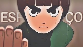 Rock Lee - Um Fracassado Pode Superar Um Gênio Com Trabalho Duro