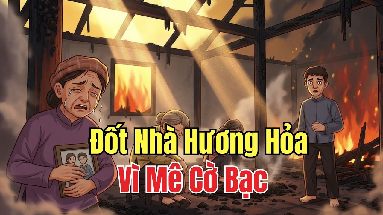 Nhân Quả Báo Ứng: Đốt Nhà Hương Hỏa Vì Cờ Bạc, Cả Đời Bị Ngọn Lửa Hối Hận Thiêu Đốt
