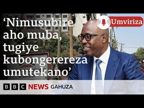 Reta ya Kenya irahumuriza abarundi ngo bagume muri ico gihugu| BBC News Gahuza