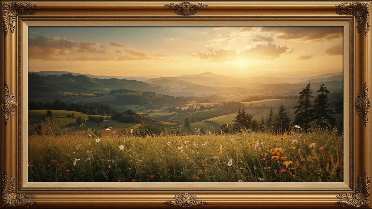 4K Landscape TV Art  Relaxing Nature for Samsung Frame TV