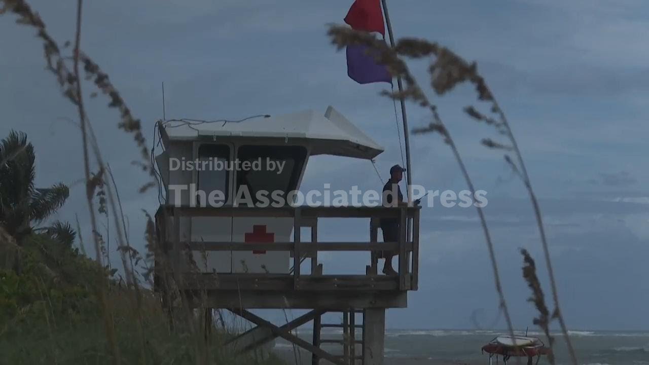 Tropical Storm Imelda brings gusty winds and high waves to Florida beaches