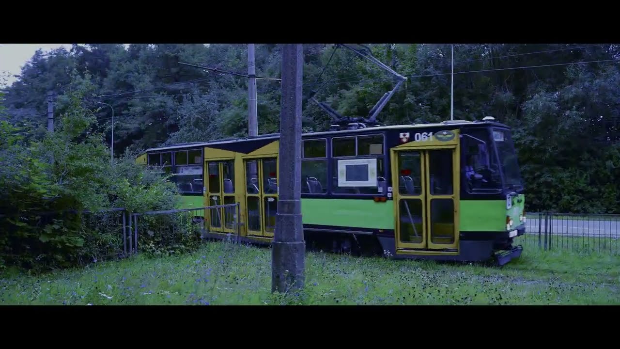 Poland, Elbląg, tram 2 ride from Marymoncka (pętla) to Robotnicza (ALSTOM)