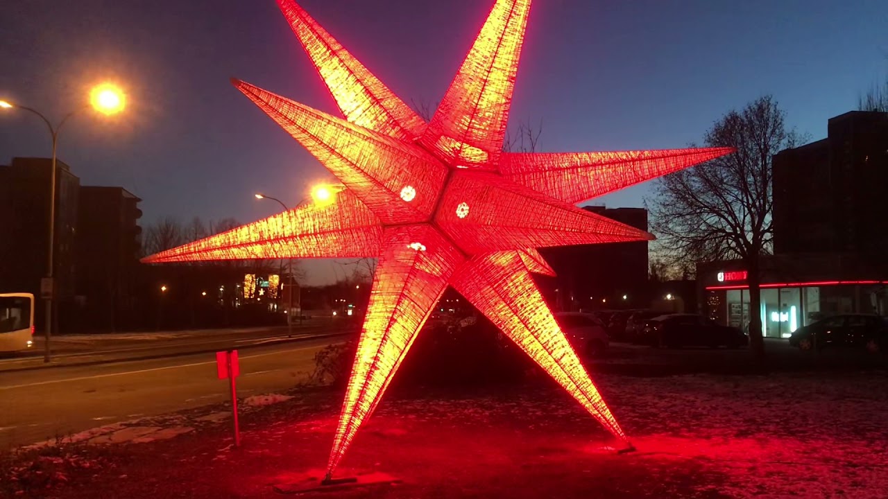 Stralsund Der Weihnachtsstern￼