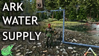 Ark Irrigation Tutorial - Basic Ark Survival Evolved Water Supply