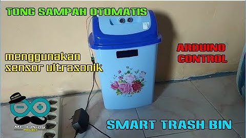 Membuat Tong Sampah Otomatis