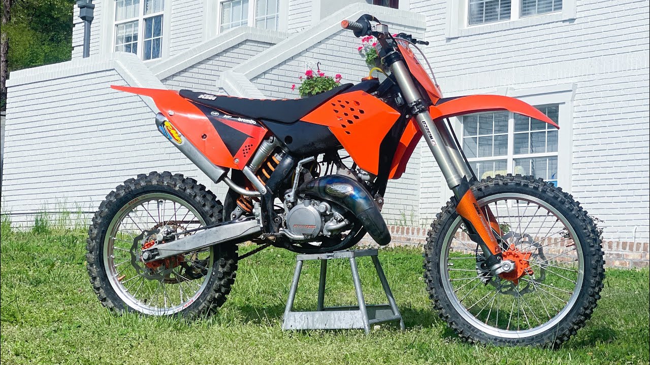 Эпическая трансформация развалюхи KTM SX125!