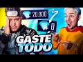 HAGO LLORAR A MI HERMANO GASTÁNDOLE 20 000 DIAMANTES EN FREE FIRE *Broma pesada*