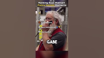 Ranking Best Walmart Funny Names Moments Pt.2🤣  #ranking #funny #tiktok