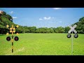 【踏切アニメ】激しいダンスの踏切カンカン 172 ♪　violent dance crossing 172 ♪