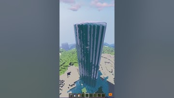 MINECRAFT TOWER AT DIFFERENT TIMES | WORLD