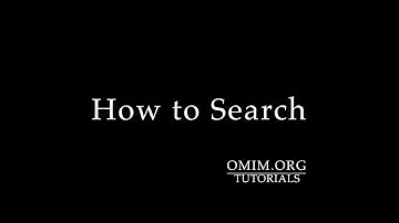 How to Search Tutorial