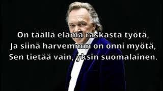 Kari Tapio - Olen Suomalainen Lyrics!