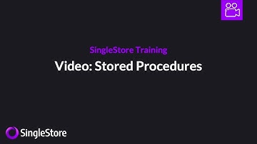 Procedural SQL (Part  4 of 6, Stored Procedures)