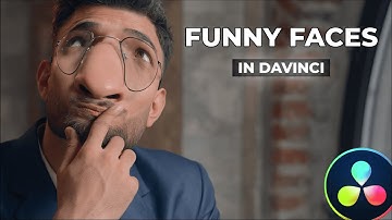 Make Hilarious Face Distortions in DaVinci Resolve