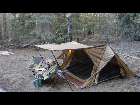 Палатка для зимы и лета  -  POMOLY STOVEHUT 70