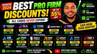 The Best Prop Firm Discount Codes in 2026 – Save Up to 55% on Any Challenge
