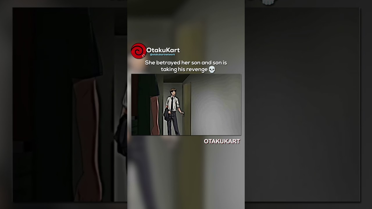 ⁣He took revenge on her mother 🫢 #anime #shorts