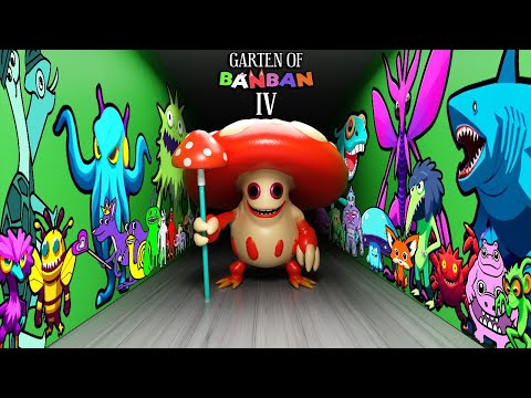 Garten of Banban 4 - New Boss ROOMUSH?! (Gameplay #14)
