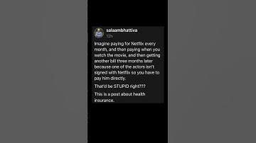 the perfect analogy for health insurance