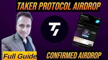 TAKER PROTOCOL DEPIN AIRDROP FULL GUIDE | LITE MINING AIRDROP WITH $3M FUNDING | CONFIRM AIRDROP