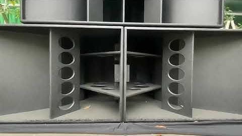 Soundcheck(2) of TX-3 3 Way Bi Amp Speaker, DB-182R dual 18