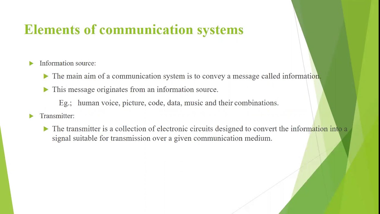 Basic Communication System