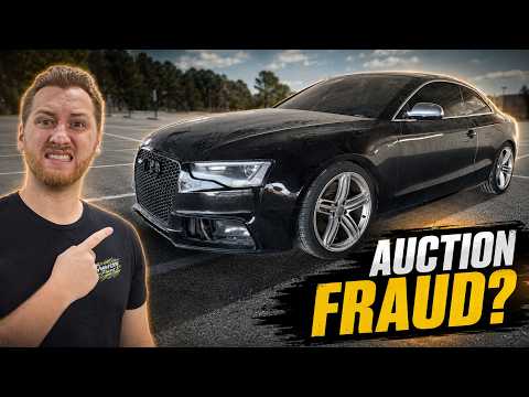 Copart Said This Audi S5 Started… The Engine Was Seized