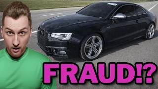 I Bought An Audi S5 From A Salvage Auction!