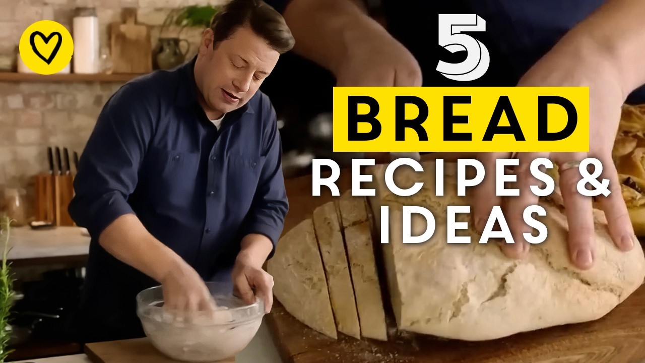 5 Home Made Bread Recipes | Jamie Oliver